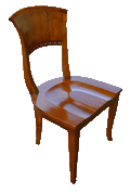 Contoured Teak Dining Chair 1008