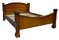 Teak Bed 1077