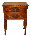 Carved Mahogany Table 1104