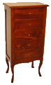 Five Drawer Mahogany Cabinet 1105