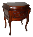 Carved Mahogany Side Table 1110