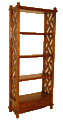 Tropical Teak Book Shelf - 1137