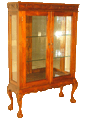 Mahogany Cabinet with Mirrors - 1146