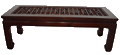 Carved Asian Coffee Table - 1153-